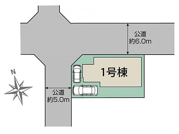 八王子市上野町1棟 区画図