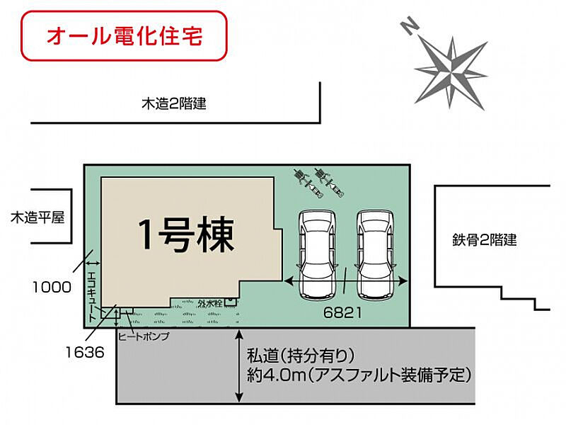 さいたま市岩槻区美幸町2期1棟 区画図