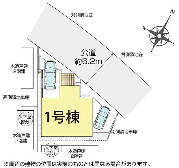 川越市鯨井1棟 区画図