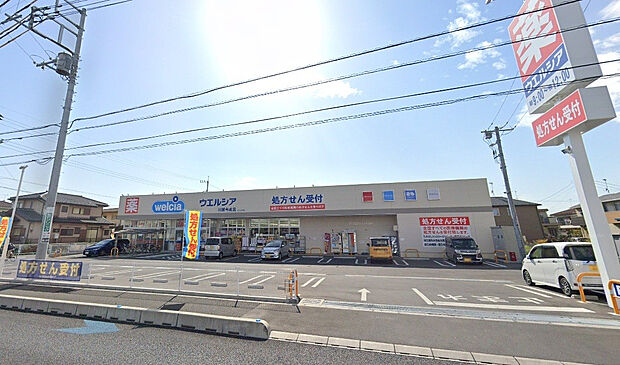 ウエルシア川越今成店（約525m）