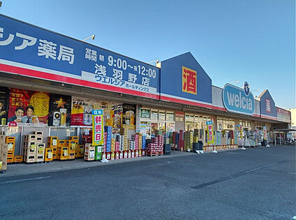 ウエルシア坂戸浅羽野店 668m