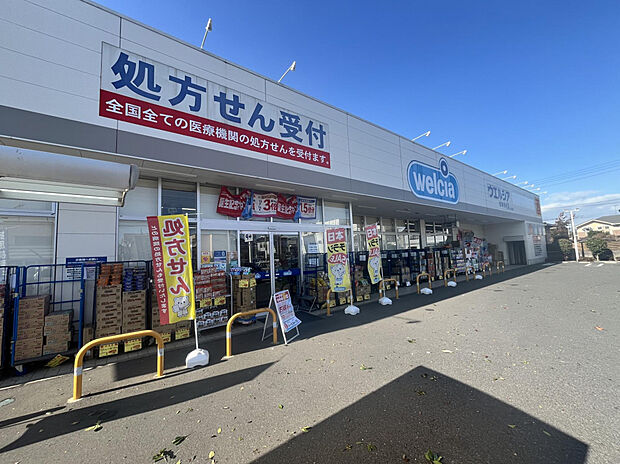 ウエルシア岩槻西町店（約313m）