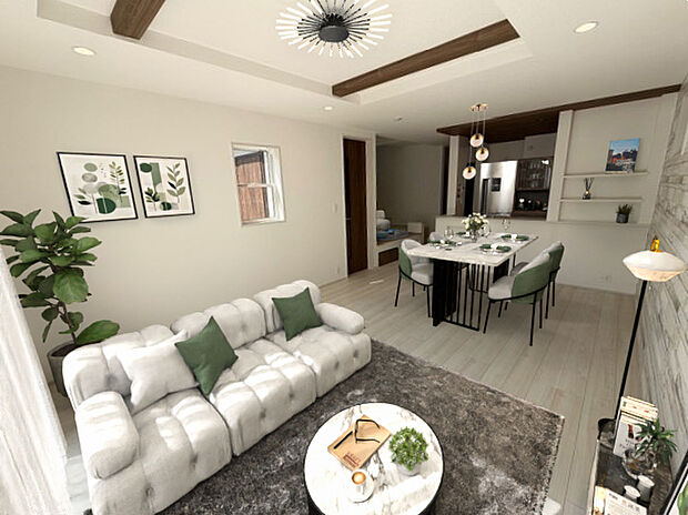 リビング※バーチャル家具配置　