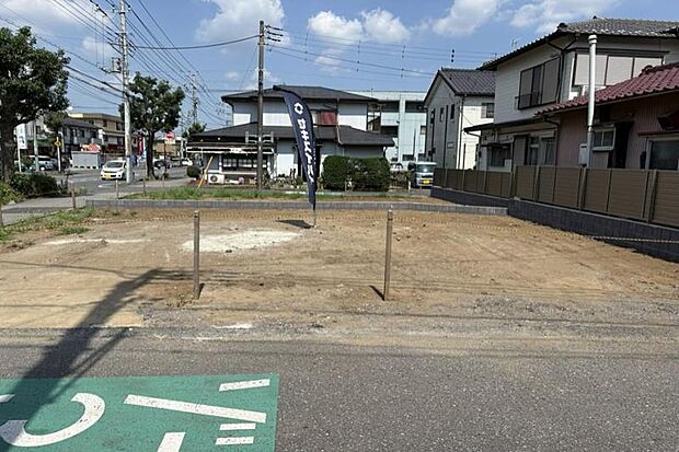 分譲地全景4(撮影_2026年7月)徒歩圏内に生活利便施設が揃った暮らしやすい環境です。※販売済区画を含む場合がございます。