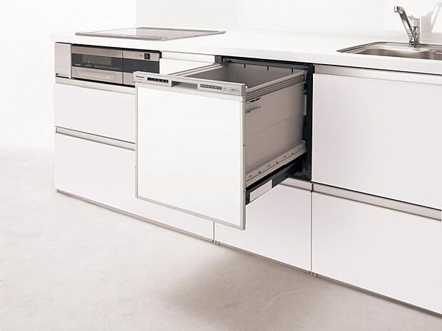 【食器洗い乾燥機　】1.家事を減らし「家族の時間」をもっと楽しく。　2.家事の時短、節水に効果あり、手荒れ対策にも。　3.食器洗いの時間が家族とのくつろぎタイムに。