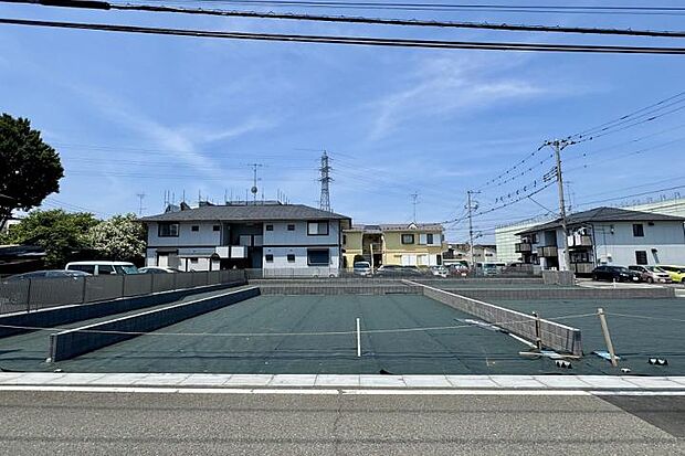 No.3_土地(撮影_2025年6月)土地面積41.2坪の整形地。