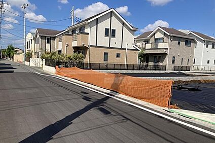 前面道路（撮影_2025年9月）