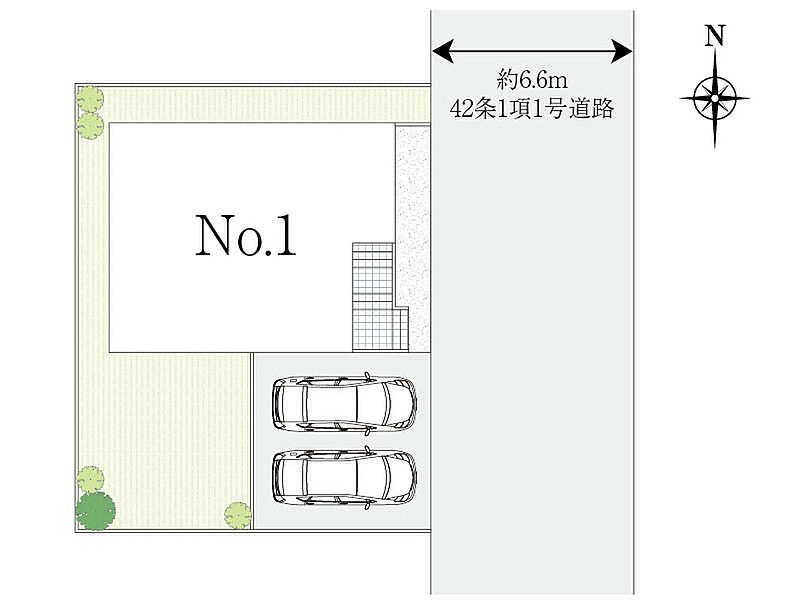 ◇カースペース2台＆50坪以上の敷地