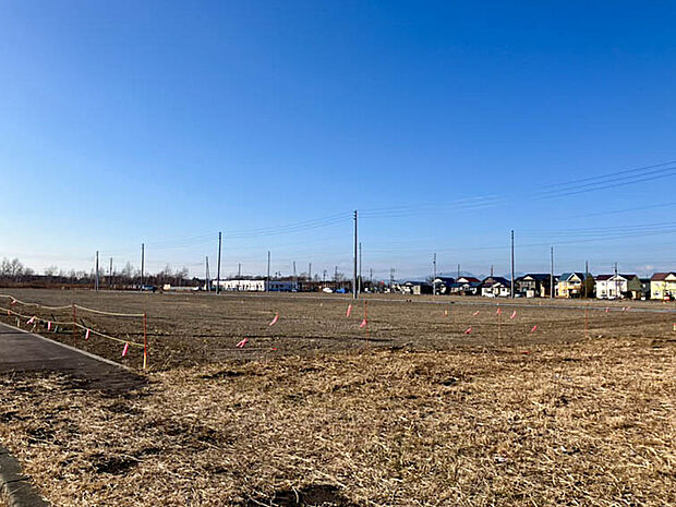 【現地写真】
現在更地につき即お引渡しが可能。解体費用がかからず、お引渡し後はスムーズに建築を進めることが可能です。
(2025年11月撮影)
