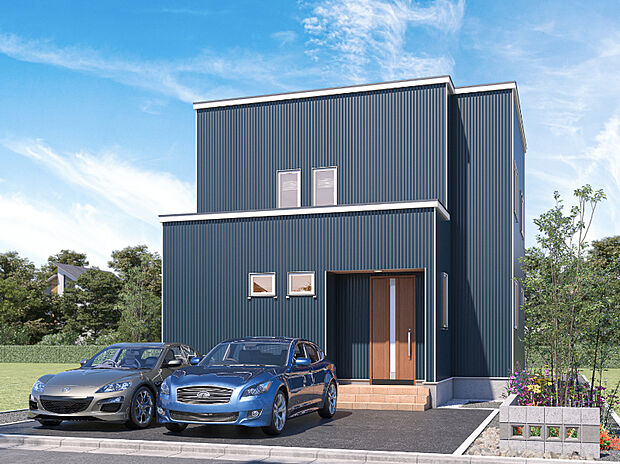 【【建築プラン例】】建物面積：112.21m2
建物代金：2750万円(税込)
※杭工事、分水工事、諸費用別途
※設計プランの参考一例であって、当該プランの採用可否は任意です。