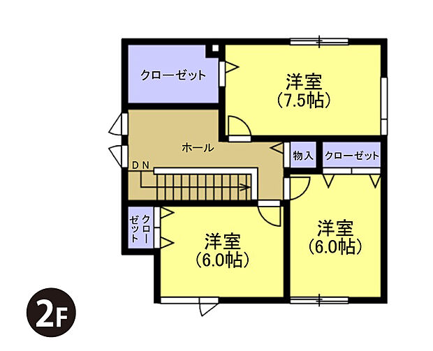 【【建築プラン例】】建物面積:112.21m2
建物代金:2750万円(税込)
※杭工事、分水工事、諸費用別途
※設計プランの参考一例であって、当該プランの採用可否は任意です。