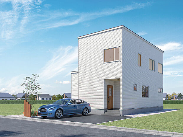 【【建築プラン例】】建物面積：106.00m2
建物代金：2630万円(税込)
※杭工事、分水工事、諸費用別途
※設計プランの参考一例であって、当該プランの採用可否は任意です。