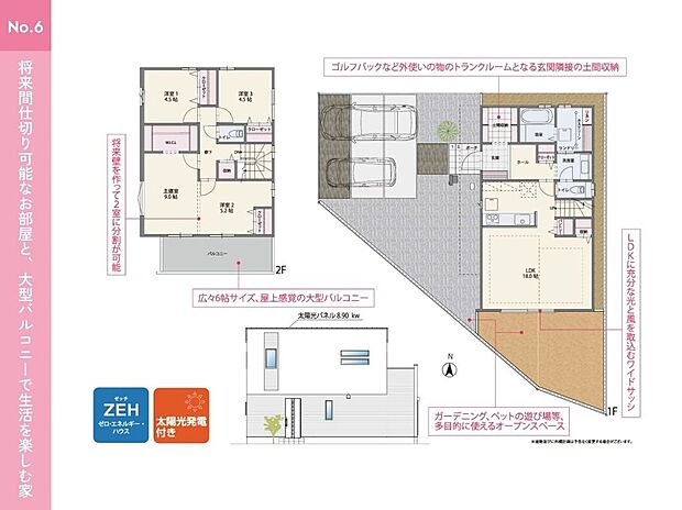 No.6／間取り