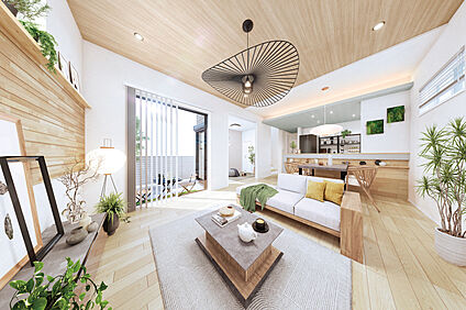 5号棟内観パース