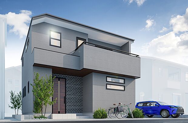 【GREENSTAGEで建てる新しい住まい】
厳選された良質な建築条件付きの土地に、専属の一級建築士と一緒にプランを考えることができます♪(CGパース例)