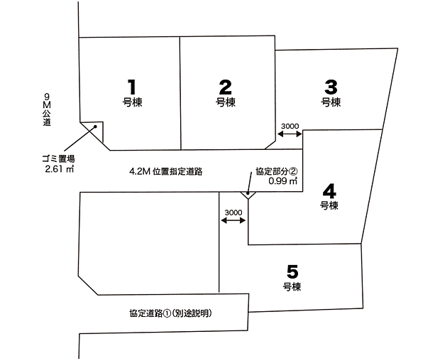 【区画図】【住みたい街大宮エリア/新築一戸建てマイホーム計画】開放感、現地の雰囲気もご確認ください♪整備された分譲地に自然と都会感ある暮らしに!