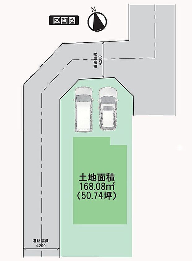 敷地広々約50坪