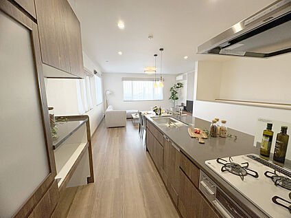 キッチンからの目線