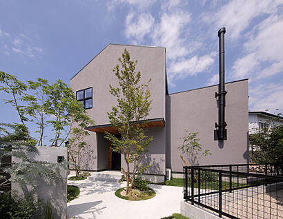 シンプルで上質な外観デザイン