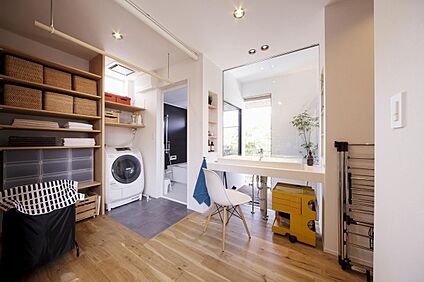 快適な家事動線が団らんの時間をつくる