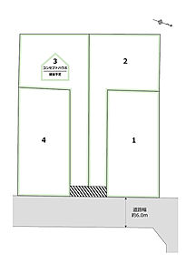 ※絶対高さ制限：10m
※外壁後退：1.0mの場合・・・建ぺい率40％・容積率80％
※外壁後退：1.5mの場合・・・建ぺい率50％・容積率80％ 
