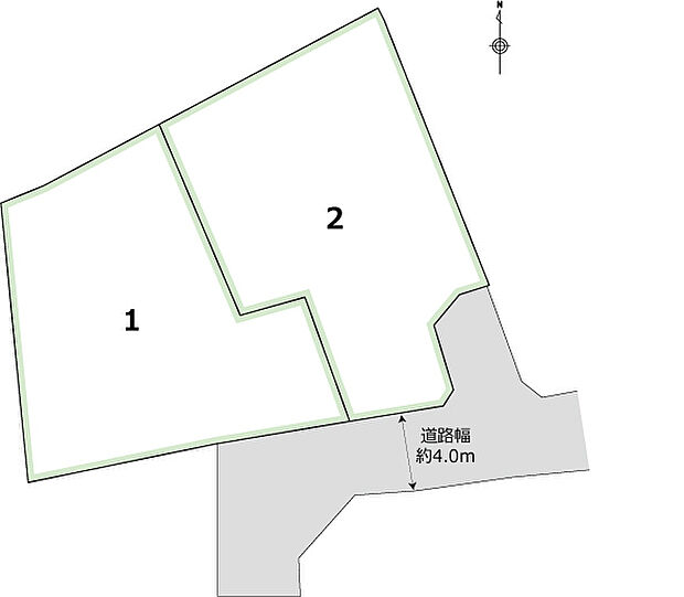 ※絶対高さ制限:10m
※外壁後退:1m
※最低敷地面積:165m2
※セットバック有り