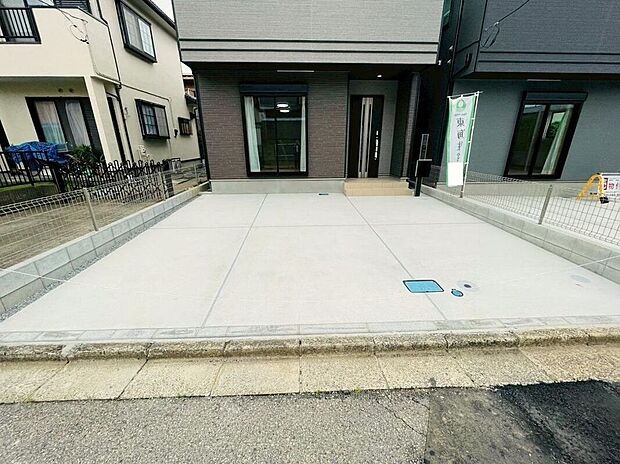 【駐車場】完成済みにつきご内見可能です!まずはお気軽にお問い合わせください!
