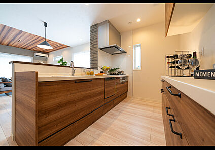 当社モデルハウスキッチン