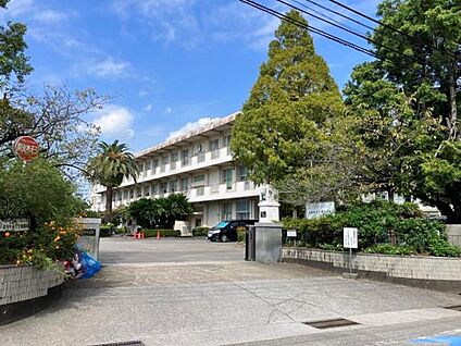 宮崎市立大淀小学校 現地から1500m。(徒歩19分。)