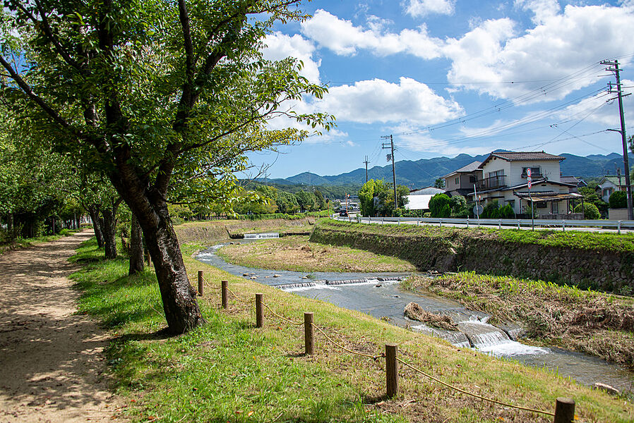 有馬川沿い