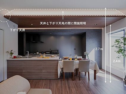 天井高2.7ｍ