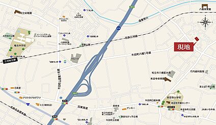 【現地案内図】