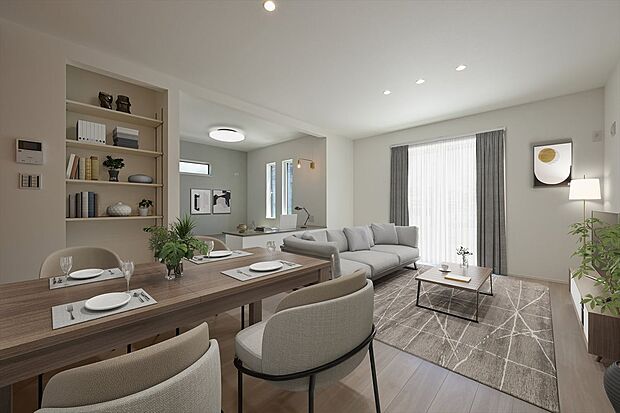 9号棟 カフェのようなオシャレ空間です