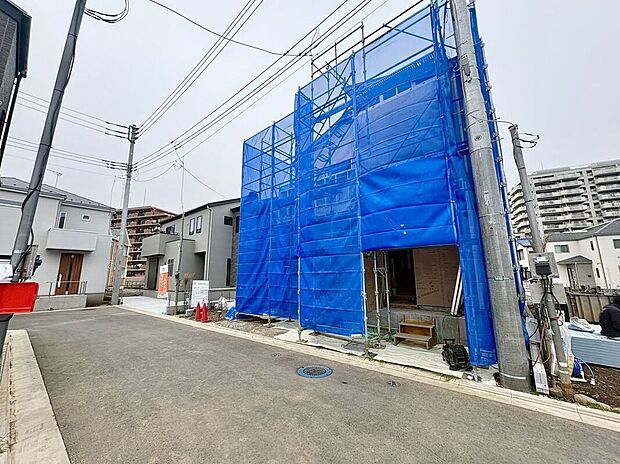 外観現況写真 建築中