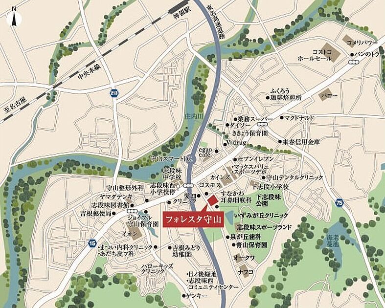 交通図