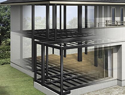 業界トップクラス【125ミリ角の鉄骨柱】