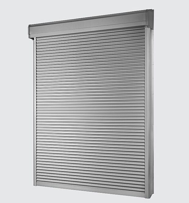 【電動シャッター】ワンタッチ操作の電動シャッター。開閉が簡単で、防犯性や台風時の安心感も高めます。