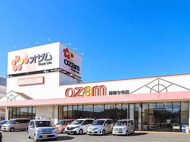 スーパーオザム青梅今寺店（約730m）