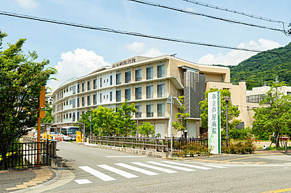 市立芦屋病院 現地から490m～600m。(徒歩7分～8分。)