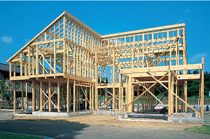 強さと自由さを両立させる独自の「シャーウッド構法」