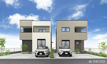 1-2号地外観パース