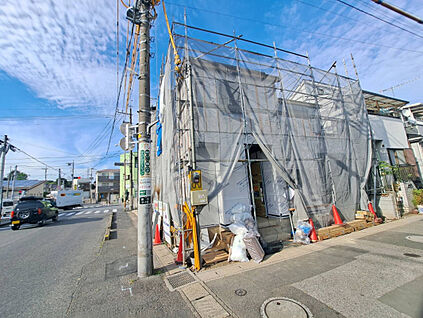 現在建築中！これから完成へ向けて少しずつ形になっていくのが楽