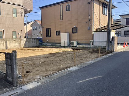 建築前の更地です！これから新しい暮らしが始まる場所になります