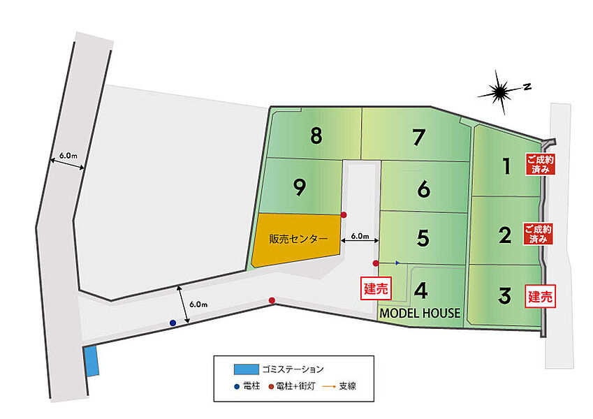 【全１０区画】全体区画図