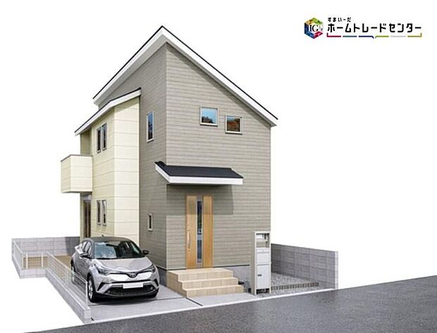 【完成予想図】※CG作成JR中央線「武蔵小金井」駅徒歩23分◎バス8分「前原交番西」停歩8分◎駅前の賑わいを自転車で日常使いしながら、現地は静かに暮らせる、ONとOFFのバランスが絶妙な環境です。