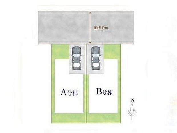陽当りの良い道路に面したお住まい。道路幅も広めで、開放感たっぷり♪