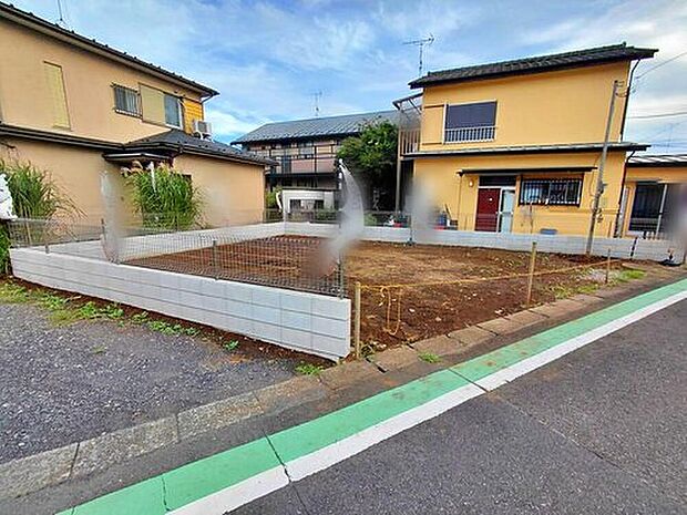 【現地外観写真】
多摩モノレール線「松が谷」駅まで徒歩19分♪低層住居専用地域の落ち着いた立地で、子育てにも最適です。現地をご覧いただきながら、住まいの夢をお聞かせください。