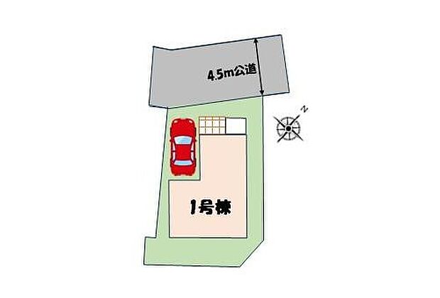 【区画図】人気の第一種低層住宅地♪近隣には神代植物公園もある緑豊かな環境です♪