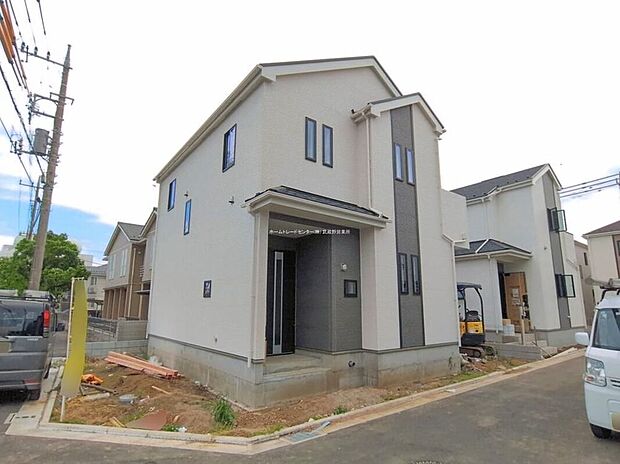 【【現地外観写真】N号棟】JR南武線「西府」駅まで徒歩13~14分♪長期優良住宅☆穏やかな時が流れる落ち着いた住環境の低層住宅地。新たな住まいでのびのびとした新生活を始めてみませんか♪