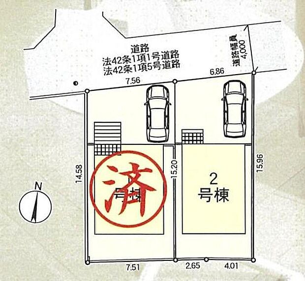 【全体区画図】・ＪＲ中央線「三鷹」駅までバスで25分「晃華学園東」停歩7分♪
・京王線「つつじヶ丘」駅まで徒歩19分♪